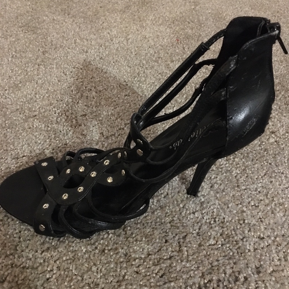 Black heels